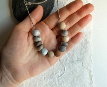 Collier paysage de mer