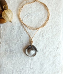 collier empreinte d'escargot