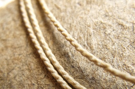 Corde en lin faite main