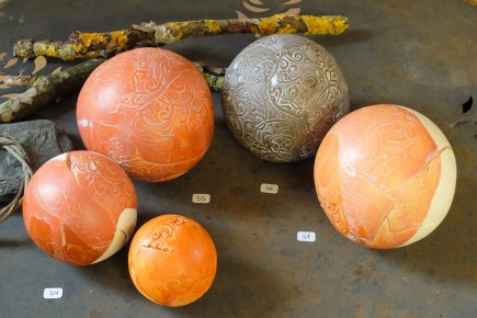 Boules en céramique