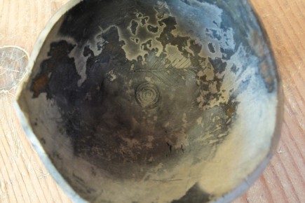 Bol - céramique "enfumée"